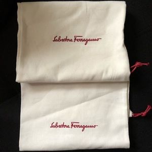 2 Ferragamo dust-bag